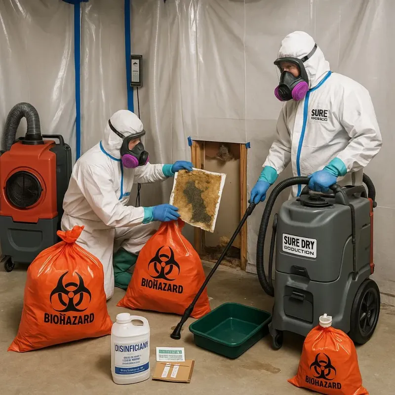 Contaminated Water Handling Protocols process in Thousand Palms, CA