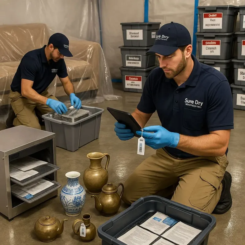 Content Protection and Restoration process in Thousand Palms, CA